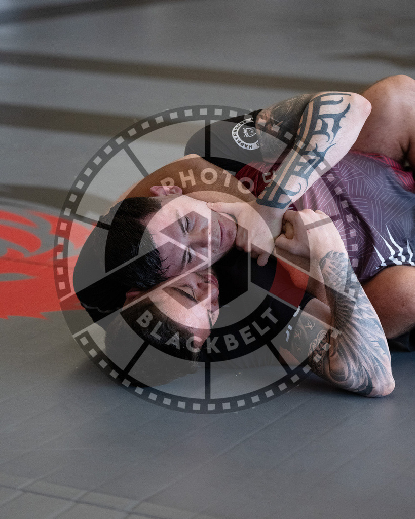 20251129PBB6996 | Fighters compete during the luta livre competition ILLCS XI winter edition on November 29, 2025 in Hannover, Germany.