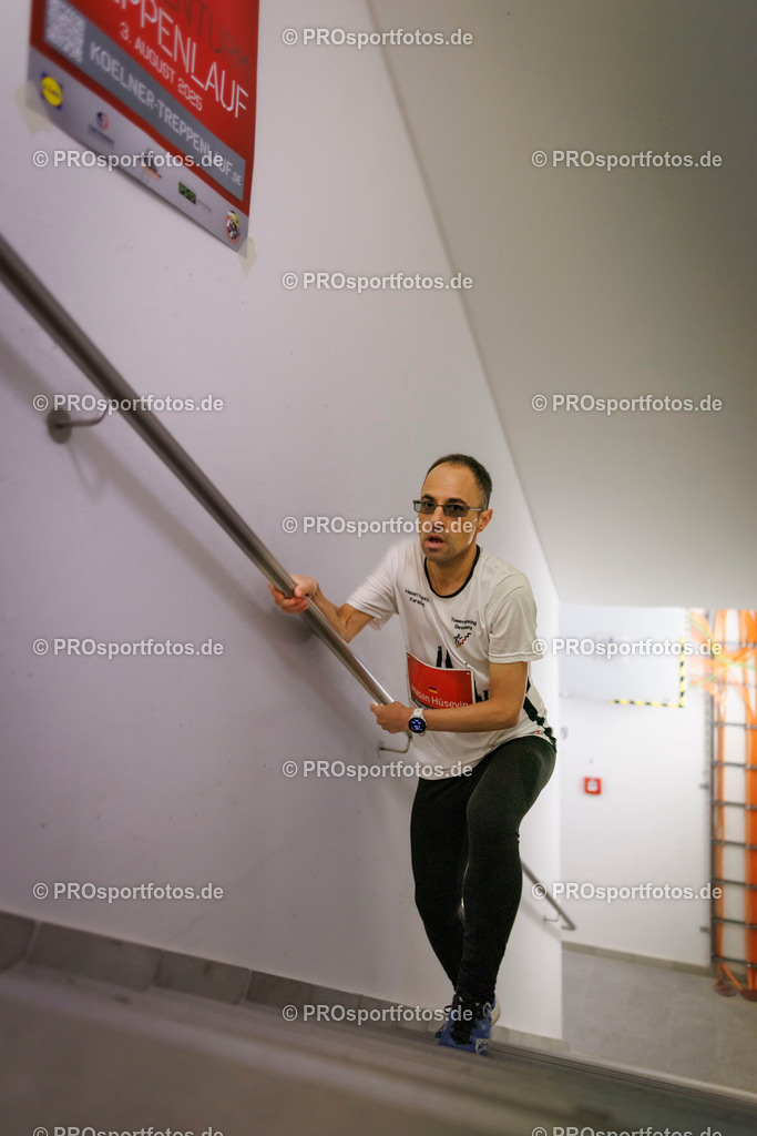 KölnTurm Treppenlauf; Köln, 03.08.2025 | Impressionen vom KölnTurm Treppenlauf am 03.08.2025 in Köln (Nordrhein-Westfalen). 