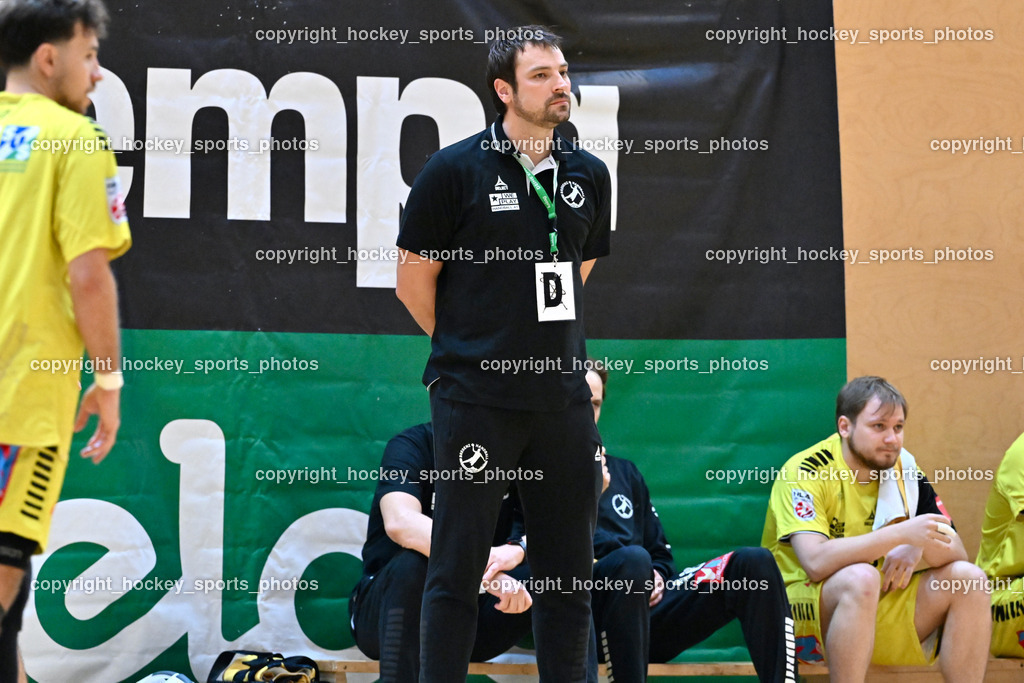 SC Ferlach vs. Bregenz Handball | Headcoach Bregenz Handball TANASKOVIC Marko, SC Ferlach vs. Bregenz Handball, SC Ferlach vs. Bregenz Handball am 28.09.2024 in Ferlach (Ballspielhalle Ferlach), Austria, (Photo by Bernd Stefan)