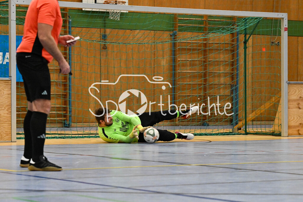 Weihnachtscup BC Aichach | Finale: Gersthofen - Aichach / 9 Meter / Entscheidender Treffer