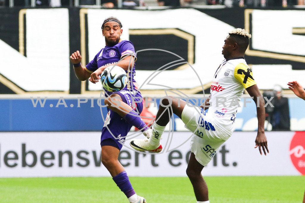 Linzer ASK vs FK Austria Wien | LINZ, AUSTRIA, Raiffeisenarena, 27.08.23 - SOCCER - ADMIRAL Bundesliga, Ground group, LASK Linz vs FK Austria Wien, Image shows: 
Photo: SMP/Andreas Willdoner