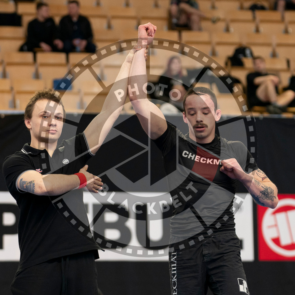 20240316PBB0195 | Athletes compete during the ADCC Eastern European Open grappling Competition in Poznan, Poland, on March 16, 2024.
