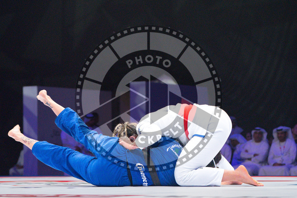 20231110PBB1410 | Fighters compete during the AJP World Professional Championship blackbelt finals in the Mubadala Arena in Abu Dhabi, Arab United Emirates, on November 10, 2023.