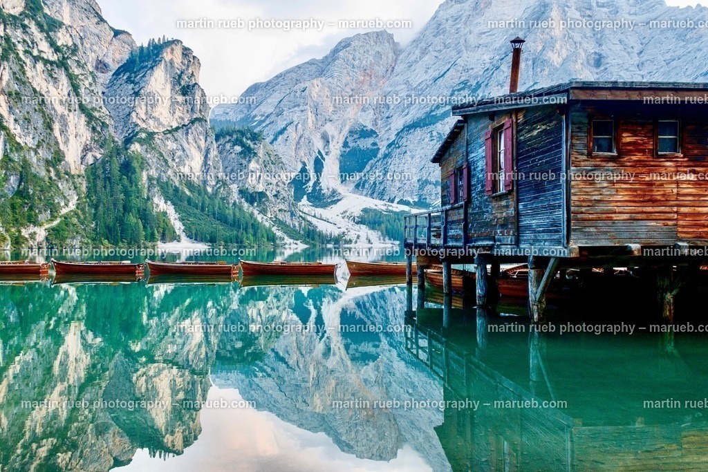 Lake's harmony | Pragser Wildsee at South Tyrol - Realisiert mit Pictrs.com