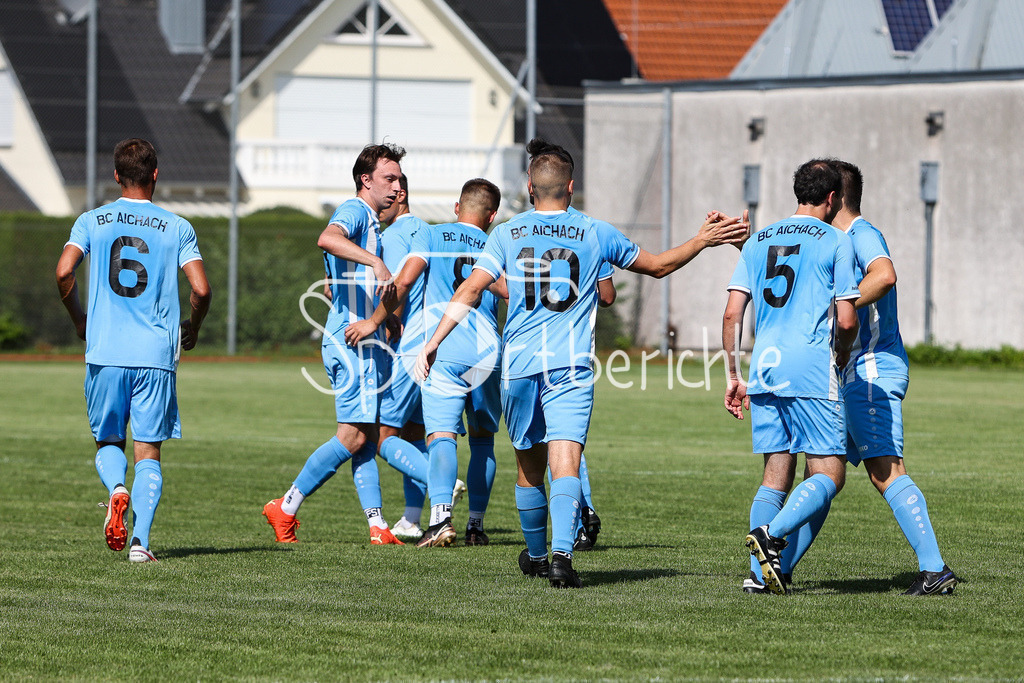 TSV Firnhaberau - BC Aichach | Jubel nach 1-1