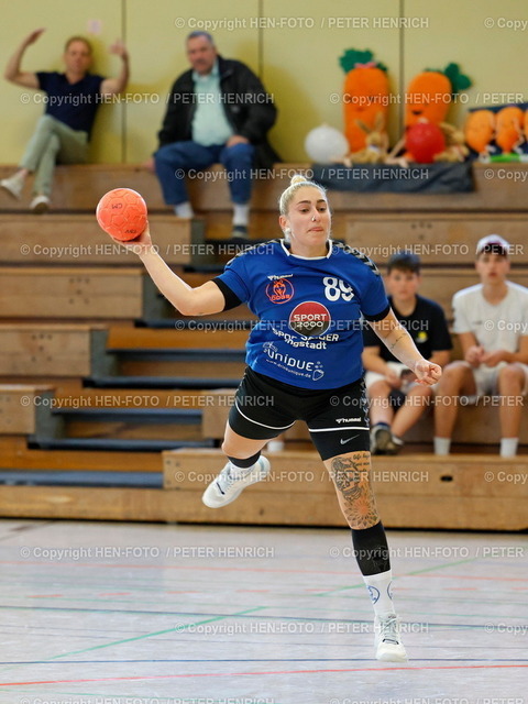 20230924-3927-haba-pfung-tgbda-HEN-FOTO | 24.09.2023 Handball Damen Landesliga Süd TSV Pfungstadt - TGB Darmstadt (26:30) v. li. Nicki Schüttler (89 TSV Pfungstadt) (Foto: Peter Henrich) - Realisiert mit Pictrs.com
