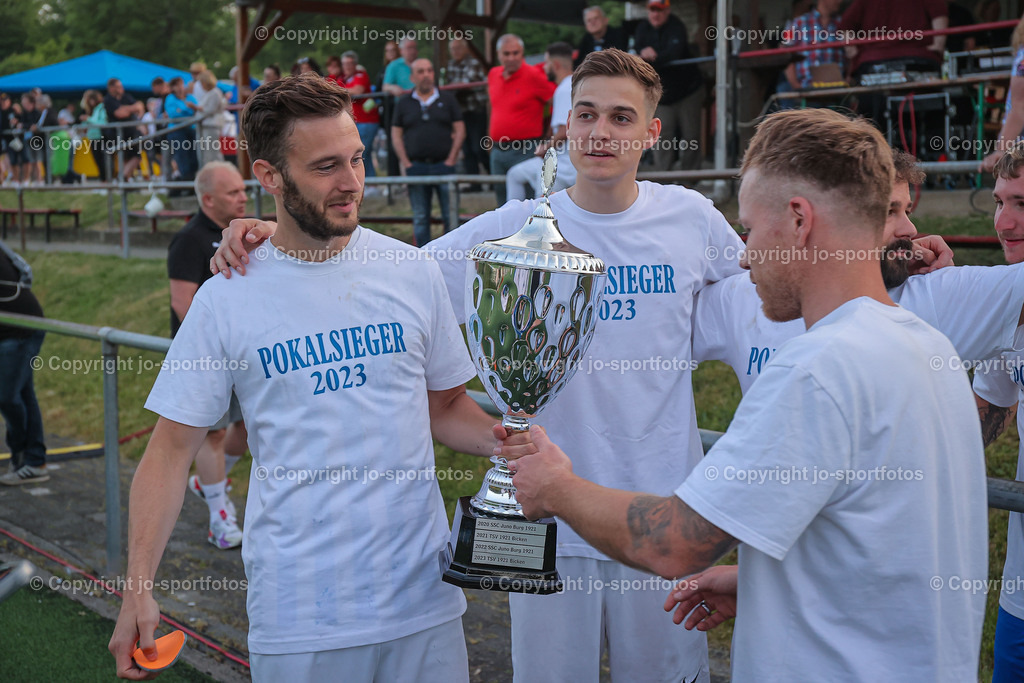 BQ3I6116 | 31.05.2023; Kreispokalfinale Kreis Dillenburg; Kunstrasenplatz Eisemroth; TSV Bicken - SSV Allendorf; Ergebnis: 5:1 (2:0)