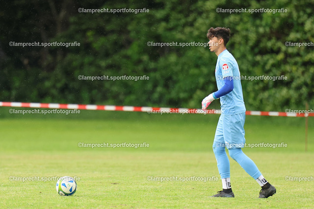 Fußball I Herren I Saison 2024-2025 I Aufstiegsspiele zur KL III I 1. Spieltag I SV Rickling - TSV Russee I 07.06.2025.091 | Luka Kersten (1, TSV Russee) - Realisiert mit Pictrs.com