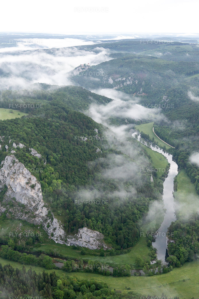 Luftbild: Donaudurchbruch in Buchheim im Bundesland Baden-Württemberg in Deutschland. Foto: IMG_115055.jpg vom 10.06.2019 durch Werner Riehm/FLY-FOTO.de