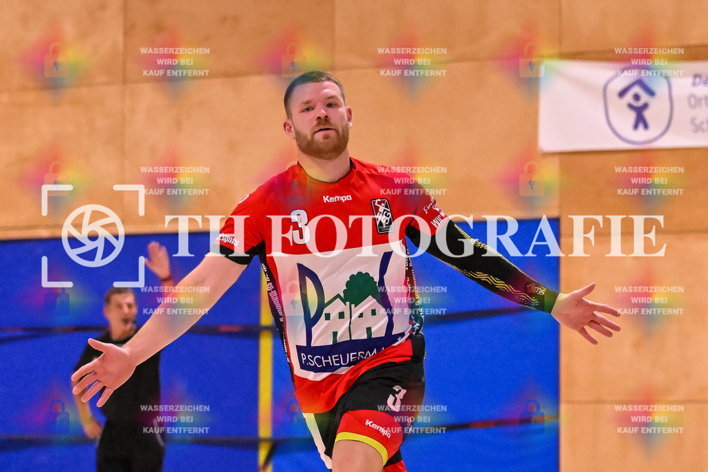 GER, SG Maulburg/Steinen - SG Walkirch/Denzlingen, Handball, Landesliga, 25. Spieltag, Saison 2023/2024, 27.04.2024 | Marvin Grun (SG Maulburg/Steinen, #03)

GER, SG Maulburg/Steinen - SG Walkirch/Denzlingen, Handball, Landesliga, 25. Spieltag, Saison 2023/2024, 27.04.2024

Foto: TH Fotografie/Thomas Hess