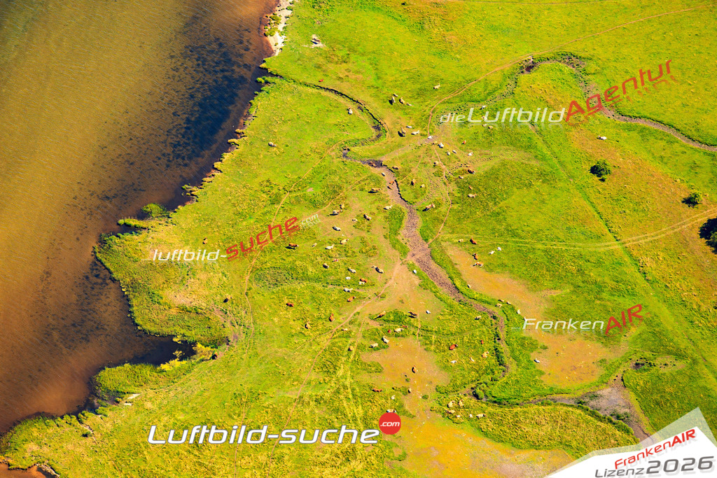Die Luftaufnahme der Stadt Peenemuende wurde vom UL-Flugzeug heraus erstellt ( keine Drohne )- hohe Auflösung für beste Qualität