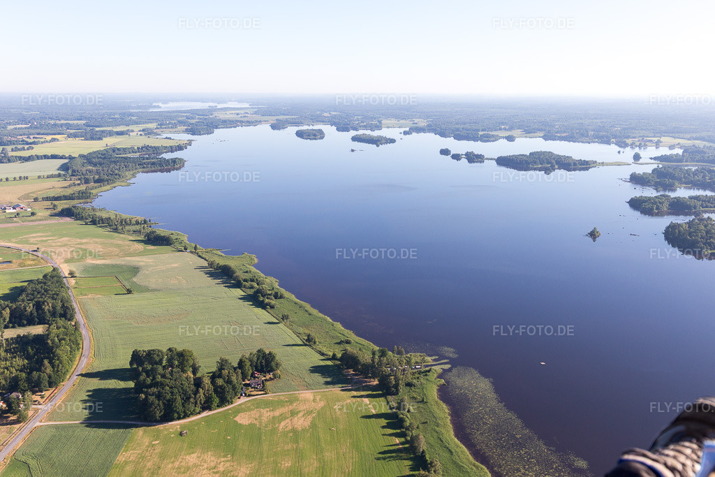 Luftbild: Ortsansicht in Torne im Bundesland Kronoberg in Schweden. Foto: IMG_108173.jpg vom 28.06.2018 durch Werner Riehm/FLY-FOTO.de