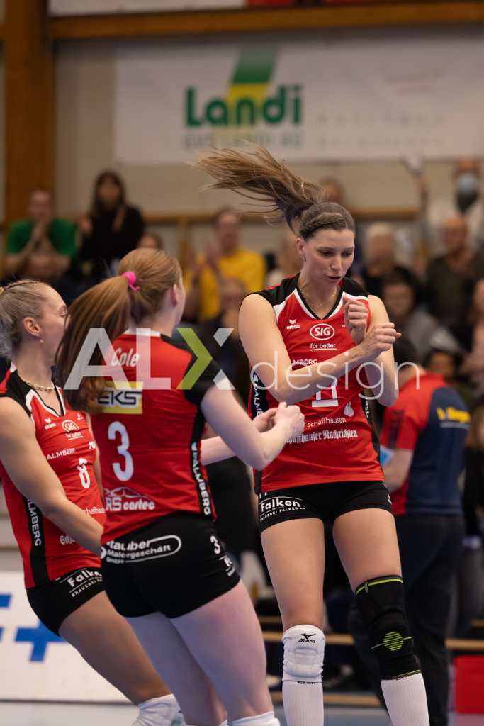 Volleyball I Frauen I Saison 2025-2026 I Volleyball NLA | Women I Round 16 I VC Kanti Schaffhausen - Viteos NUC I 31.01.2026 | 11 Kateřina Holásková (CZ) (VC Kanti Schaffhausen) – Mitte - Realisiert mit Pictrs.com