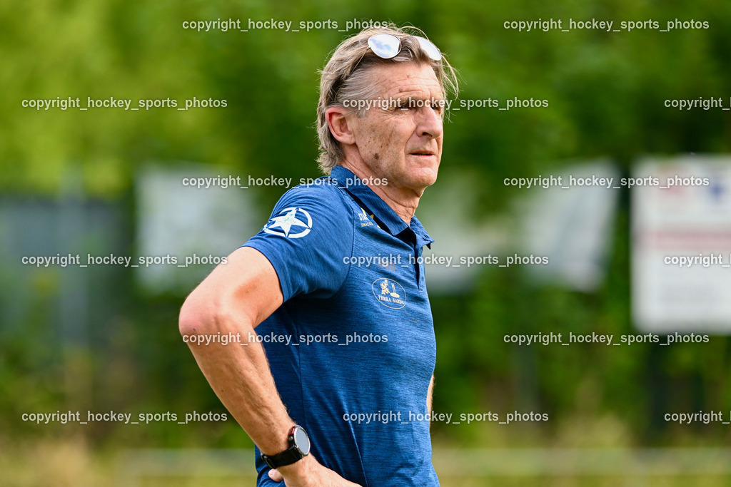 SC Magdalen vs. DSG Ledenitzen | Headcoach DSG Ledenitzen Michael Krenn, SC Magdalen vs. DSG Ledenitzen, SC Magdalen vs. DSG Ledenitzen am 19.07.2024 in Villach (Sportplatz Madalen), Austria, (Photo by Bernd Stefan)