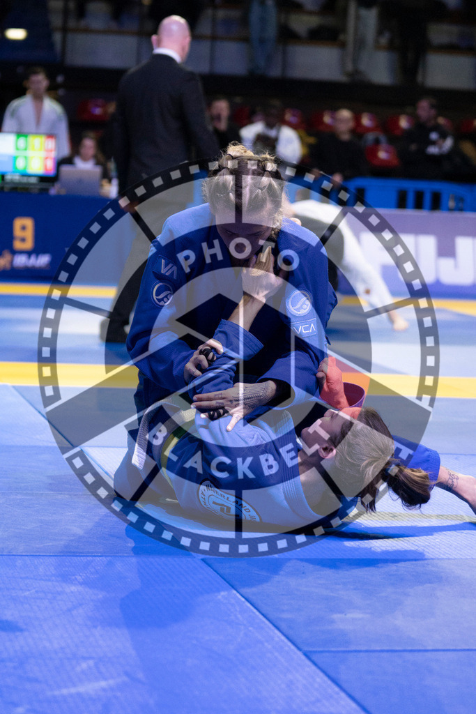 20240119PBB1160 | Fighters compete during the IBJJF European Championship in Paris, France, on January 19, 2024.