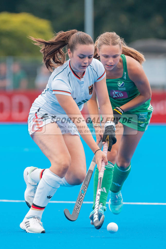 HK_20230713_102120 | Euro Hockey WU18 Germany vs Ireland Championship Girls &amp; Boys am 13.7.2023 CHTC , Krefeld ,