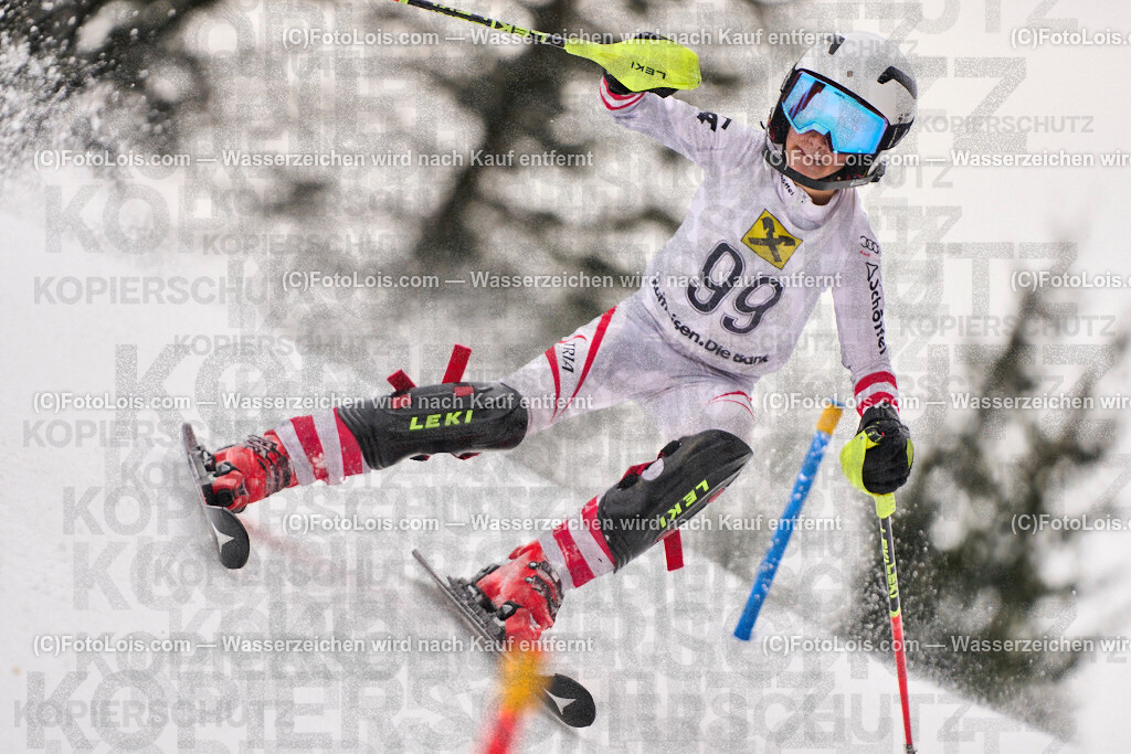 ALP3982_KinderCup-SL_STMK_Strallegg_Dorfer Michael | Raiffeisen KINDERCUP Alpin, SLALOM auf der JogllandStreif in Strallegg am So 23. Februar 2025. Veranstaller: Steirischer Skiverband (5000). Skiunion Strallegg (5197).