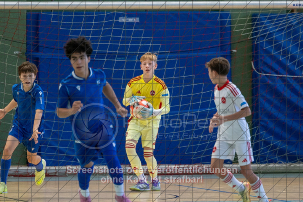 20251213_111952_0488 | Karlsruher SC - 1.FC Nürnberg27. internationaler Prinzing Junior Cup in der Donzdorfer Lautertalhalle - 13.12.2025,Foto: PhotoPeet-Sportfotografie/Peter Harich