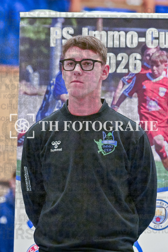GER, Begegnung, Fussball, U14 Hallenturnier, PS-Immo-Cup 2026, 18.01.2026 | Moritz Scheuermann