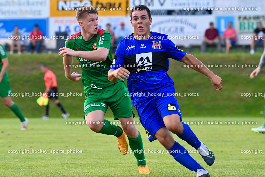 FC Gmünd vs. Union Matrei 19.8.2023 | #4 Daniel Pichorner, #6 Jonas Wibmer