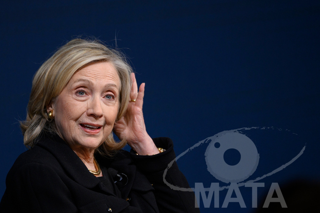 _DWI2942 | Die US-Politikerin Hillary Clinton auf der Veranstaltung Bridging Scholarship and Statecraft im Rahmen der Münchner Sicherheitskonferenz 2026. München, 13.02.2026 Bayern Deutschland  - Realisiert mit Pictrs.com