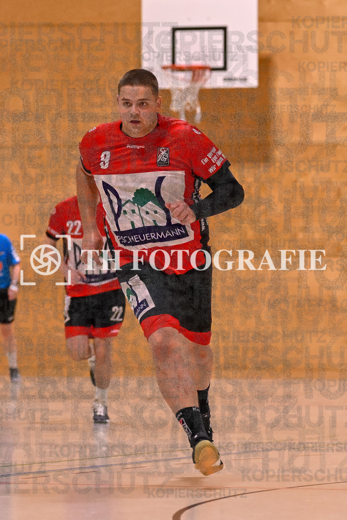 GER, SG Maulburg/Steinen - SG Allensbach/Dettingen, Handball, Landesliga Suedbaden, 2. Spieltag, Saison 2024/2025, 28.09.2024 | Tim Lindner (SG Maulburg/Steinen, #09)GER, SG Maulburg/Steinen - SG Allensbach/Dettingen, Handball, Landesliga Suedbaden, 2. Spieltag, Saison 2024/2025, 28.09.2024Foto: TH Fotografie/Thomas Hess
