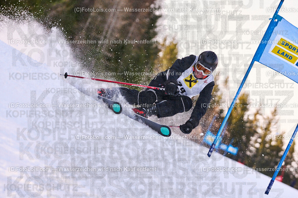 ALP0378_MastersCup-RTL-I_LKHF_Geyer Karl | NÖ Raiffeisen MastersCup, Jugend - Damen - Herren, Riesentorlauf-Rennen 1 auf der Fuchswaldpiste, durchführender Verein: Schiklub Lackenhof, So 9. Februar 2025.