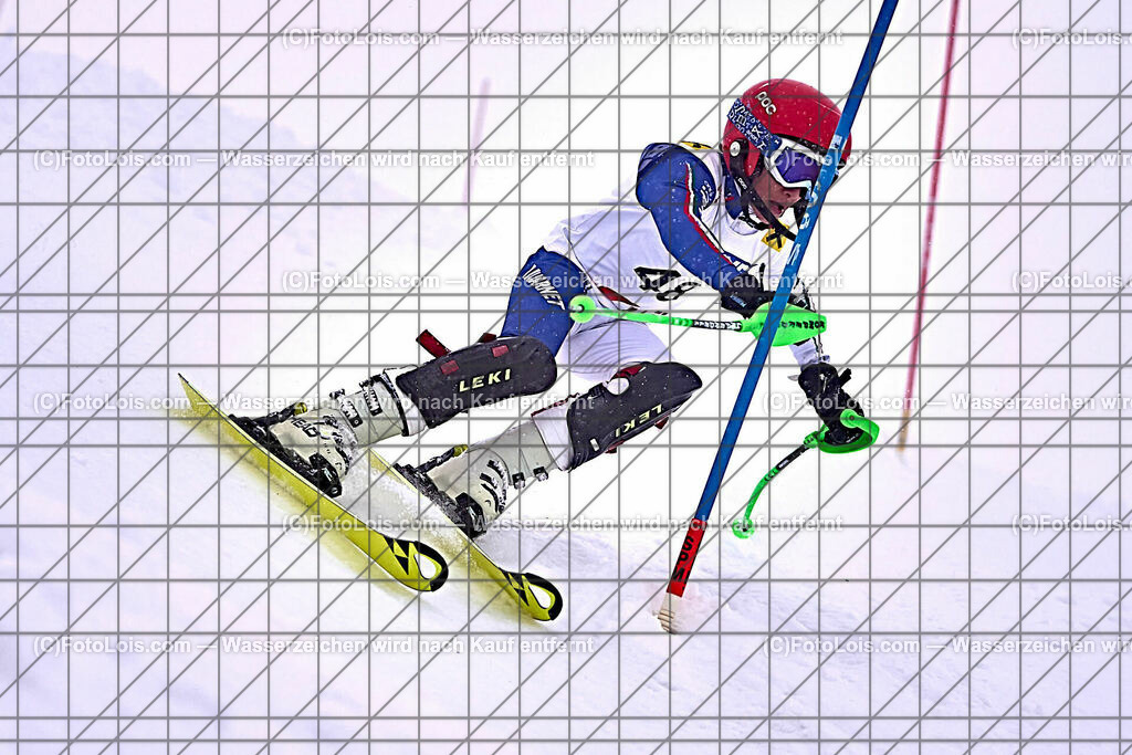 ALP1609_NW-OAC-SL-I_Hochkar_Flatz Cornelius | (C)FotoLois.com, Alois Spandl. NÖ Raiffeisen-Club NachwuchsCup & OstalpenCup, Hochkar, Slalom, So 7. Januar 2024.