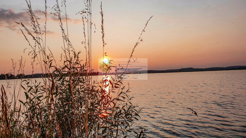 Förmitzspeicher Sonnenuntergang Sommer | Impressionen rund um Hochfranken - Frankenwald - Fichtelgebirge - Realisiert mit Pictrs.com