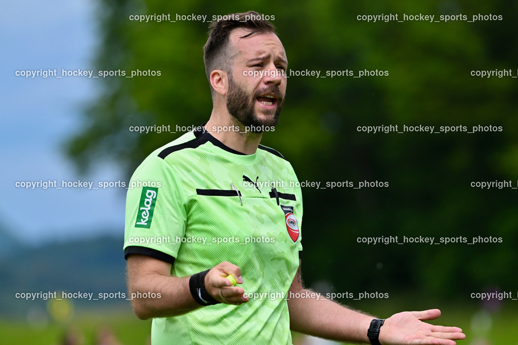 ATUS Velden vs. VST Völkermarkt | Dominik Sodamin Referee, ATUS Velden vs. VST Völkermarkt, ATUS Velden vs. VST Völkermarkt am 30.05.2024 in St. Egyden (Sportpark St. Egyden), Austria, (Photo by Bernd Stefan)