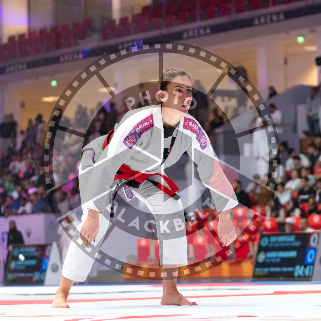 20231109PBB4047 | Fighters compete during the AJP World Professional Championship in the Mubadala Arena in Abu Dhabi, Arab United Emirates, on November 9, 2023.