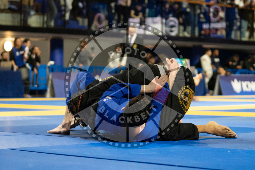 20240119PBB0531 | Fighters compete during the IBJJF European Championship in Paris, France, on January 19, 2024.