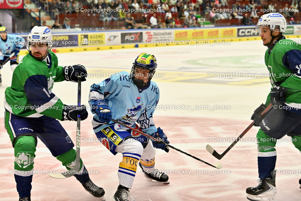 EC iDM Wärmepumpen VSV vs. KHL Sisak | #63 Luca Fischer EC VSV, EC iDM Wärmepumpen VSV vs. KHL Sisak, EC iDM Wärmepumpen VSV vs. KHL Sisak am 02.09.2025 in Villach (Stadthalle Villach), Austria, (Photo by Bernd Stefan)