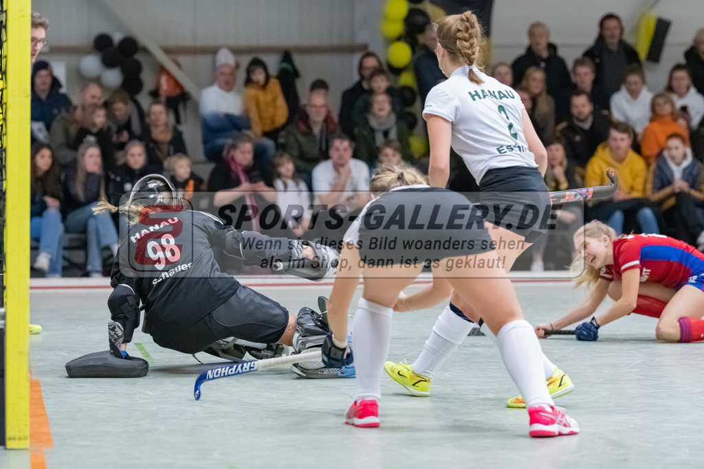HK_20230226_104988 | Deutsche Meisterschaft WU16 Spiel 2. Halbfinale Mannheimer HC - 1. Hanauer THC am 26.2.2023 DSC 99, Düsseldorf ,