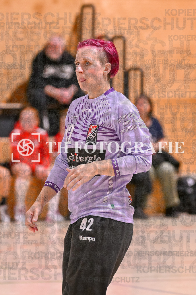 GER, SG Maulburg/Steinen - HSG Dreiland, Frauen-Handball, Oberliga Suedbaden, 3. Spieltag, Saison 2024/2025, 12.10.2024 | Stefanie Kovacic (SG Maulburg/Steinen, #42)GER, SG Maulburg/Steinen - HSG Dreiland, Frauen-Handball, Oberliga Suedbaden, 3. Spieltag, Saison 2024/2025, 12.10.2024Foto: TH Fotografie/Thomas Hess