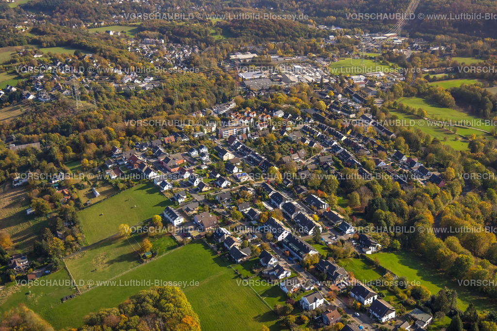 Herdecke221016821 | Luftbild, Stromtrasse, Ostende, Herdecke, Ruhrgebiet, Nordrhein-Westfalen, Deutschland
