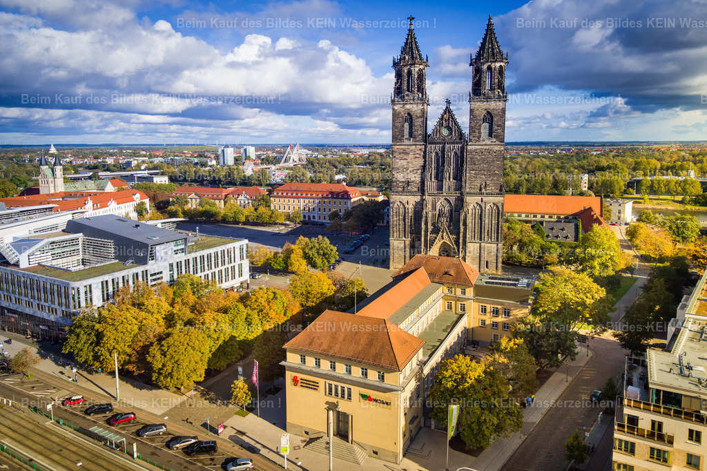 Luftbild Magdeburg Dommuseum Ottonianum-0026 | Dommuseum und Dom  - Realisiert mit Pictrs.com