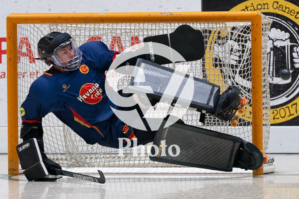 LNA - Geneve RHC v RC Biasca |  during the LNA match between Geneve RHC and RC Biasca at Centre Sportif Queue D'Arve in Geneve, Switzerland