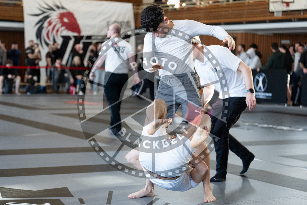 20251129PBB7192 | Fighters compete during the luta livre competition ILLCS XI winter edition on November 29, 2025 in Hannover, Germany.