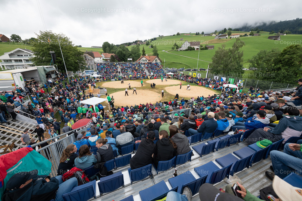 Schwingen -  Appenzeller Kantonal Schwingfest 2024 | Hundwil, 7.7.24, Schwingen - Appenzeller Kantonal Schwingfest.