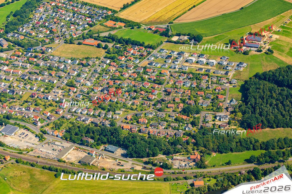 Lobenhausen Körle Bild- Das Luftbild wurde 2025 vom UL-Flugzeug heraus erstellt ( keine Drohne bzw. Drohnenaufnahme ) - Hochauflösende Luftaufnahme -Nicht vergleichbar mit Google Maps oder Satelittenbilder- Die Geschenkidee !Mit Lizenz und Bildrechte bestellbar - CC