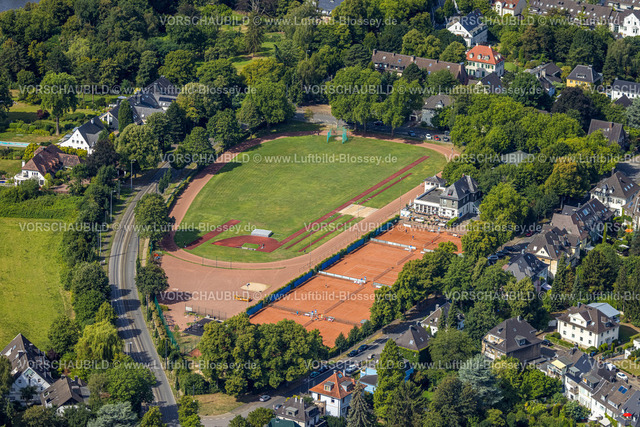 Muelheim220802094 | Luftbild, Sportplatz Kahlenberg, Holthausen - West, Mülheim an der Ruhr, Ruhrgebiet, Nordrhein-Westfalen, Deutschland