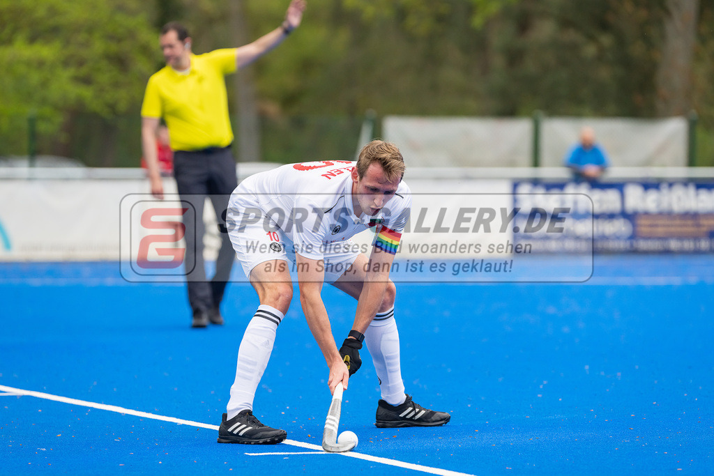 HK_20230422_107153 | 1. Bundesliga Herren Crefelder HTC - Düsseldorfer HC am 22.4.2023 Krefelder HTC ( CHTC ), Krefeld , Niklas Wellen ( Crefelder HTC 10 )