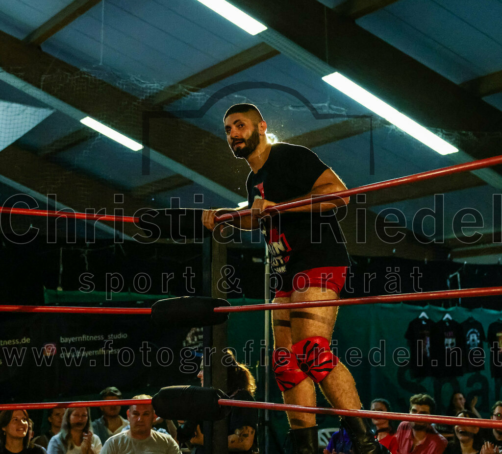 2023-08-12_201_EWS_Wrestling_ERDING | Erding, Deutschland, 12.08.2023:
Wrestling, Saison 2023, EWS Wrestling ERDING

Foto: Christian Riedel / fotografie-riedel.net