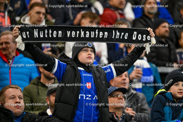 AUT, Admiral Bundesliga, FC Blau Weiss Linz vs FC Red Bull Salzburg | 17.02.2024, Hofmann Personal Stadion Linz, AUT, Admiral Bundesliga, FC Blau Weiss Linz vs FC Red Bull Salzburg, im Bild Fans - Zuschauer FC Blau Weiss Linz (Blau Weiss Linz)


// Admiral Bundesliga Match between FC Blau Weiss Linz vs FC Red Bull Salzburg in Linz, Austria on 2024/02/17
