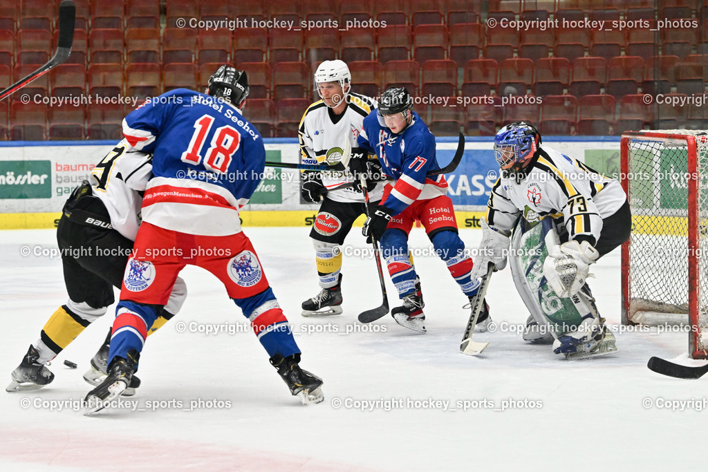 Carinthian Team vs. HC Köttern 12.2.2024 | #18 Stich Markus, #77 Rainer Niklas, #73 Scheidenberger Sandro