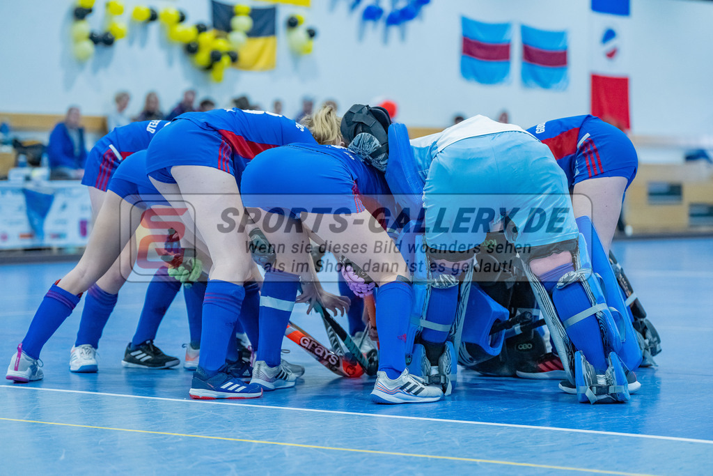 HK_20240303_109011 | Spiel um Platz 7 Deutsche Meisterschaft WU16 am 3.3.2024 Halle DHC, Düsseldorf ,