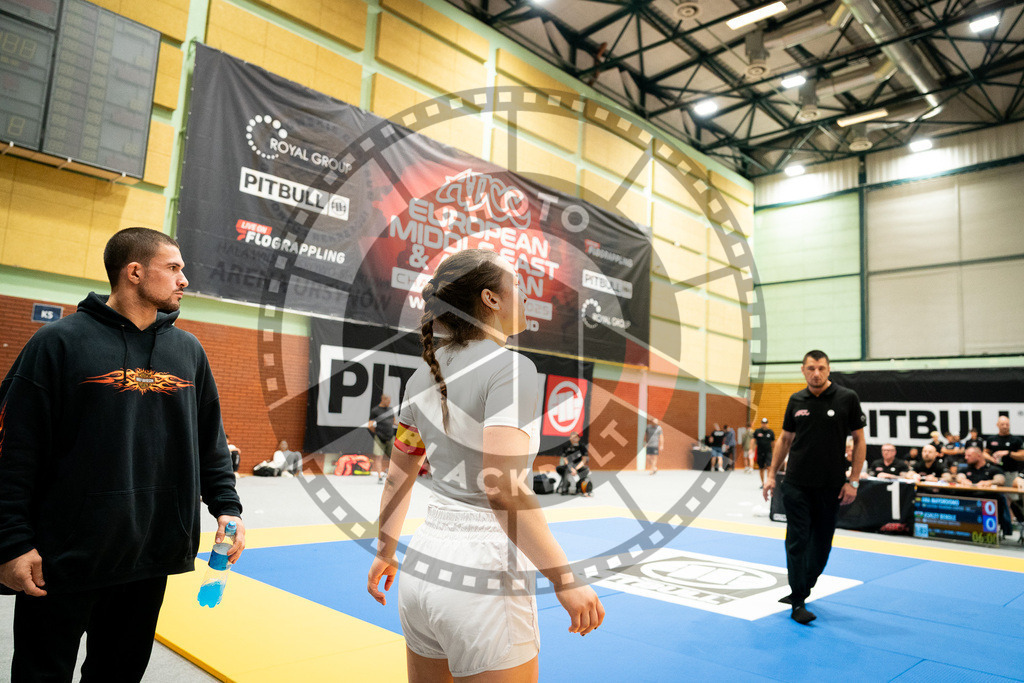 20250906PBB3972 | Fighters compete during the ADCC European Trials  competition in Warsaw, Poland, on September 6, 2025.
