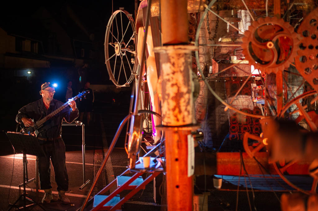 Jazzmaschine | Die Jazzmaschine im Forte Belvedere Leisnig zum Festival Hallo Leisnig 2022. - Realisiert mit Pictrs.com