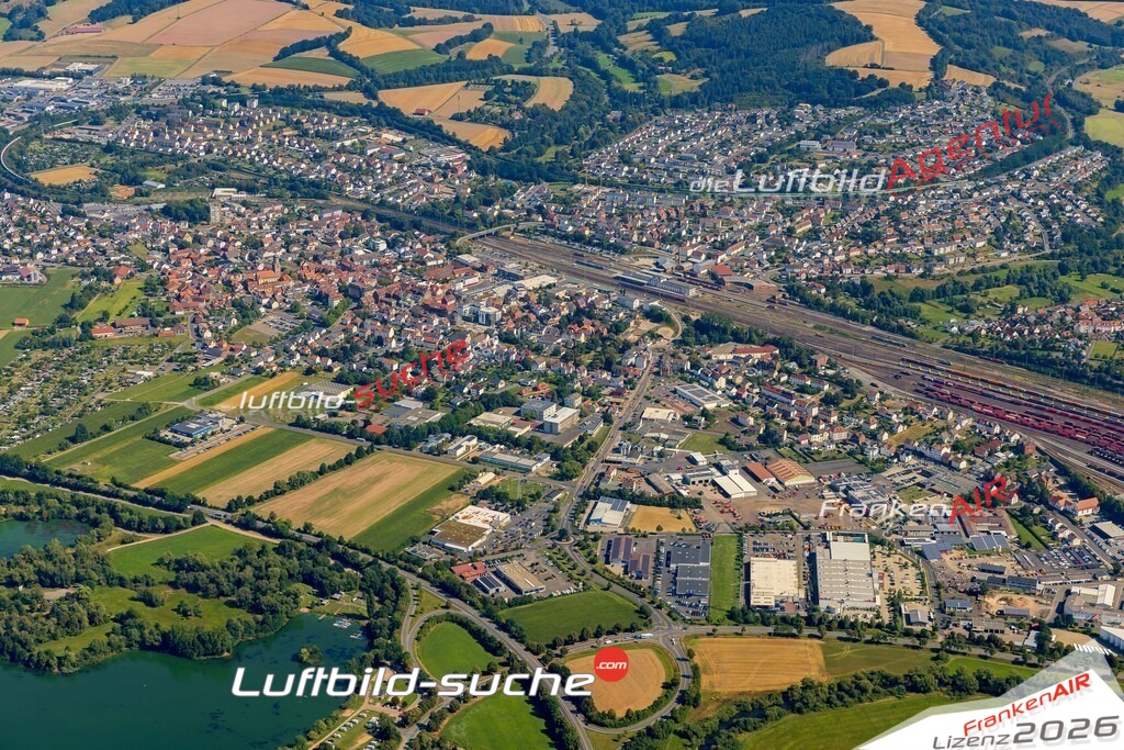 Luftbild Bebra - Die Luftaufnahme wurde 2025 vom UL-Flugzeug heraus erstellt ( keine Drohne ) - Hochauflösende Luftaufnahme - für professionelle Ausdrucke geeignet. Die Geschenkidee !Hier alle&nbsp;Infos zur Lizenzierung der LuftaufnahmeWir fliegen auch dieses Jahr wieder in Ihre Region um Luftbilder zu erstellen.- Luftbild anfragen